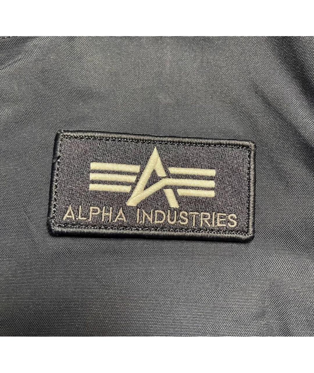 ALPHA INDUSTRIES Темно-синяя куртка, фото 4