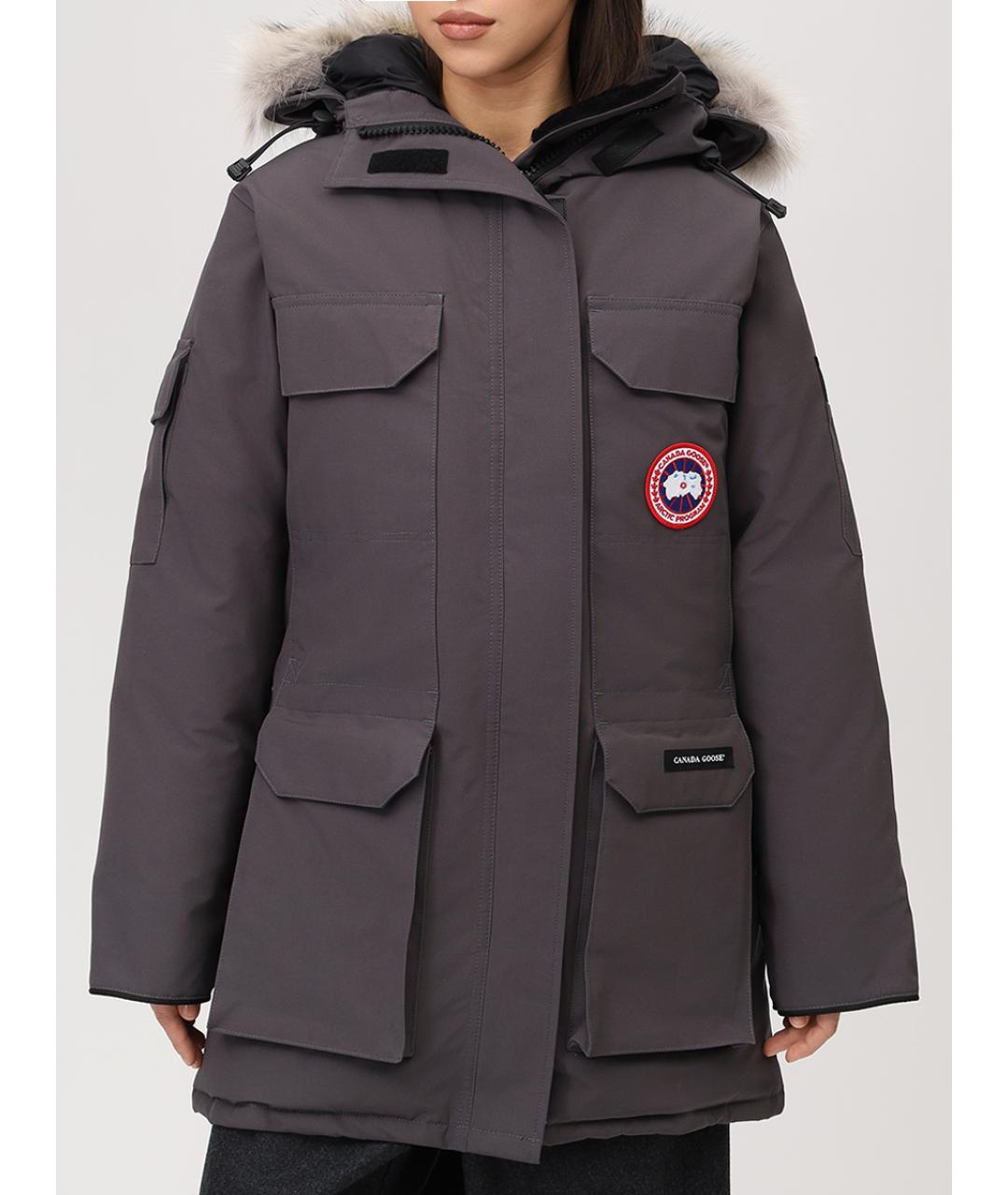 CANADA GOOSE Серая парка, фото 4