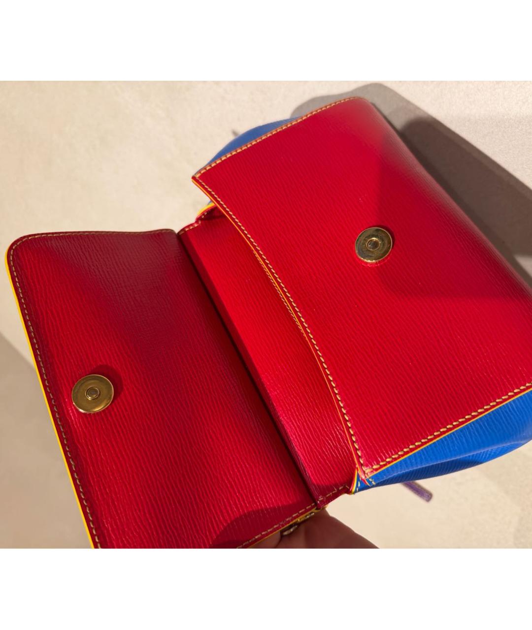 DOLCE&GABBANA Мульти кожаная сумка с короткими ручками, фото 4