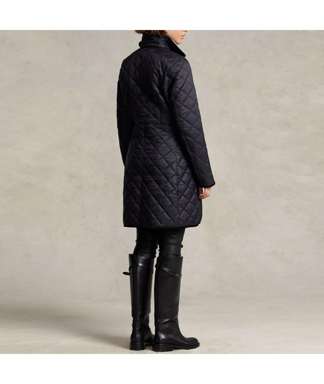 POLO RALPH LAUREN Черное пальто, фото 3