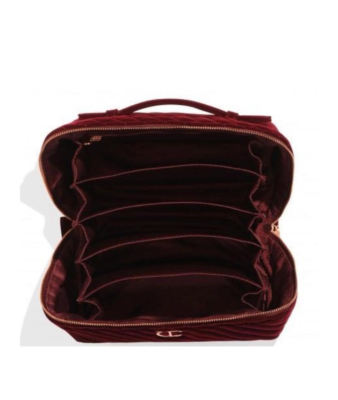 CHARLOTTE TILBURY Бордовая косметичка, фото 2