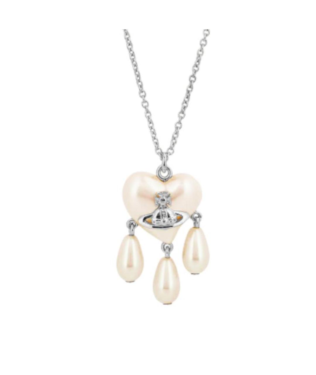 VIVIENNE WESTWOOD Серебряная латунная подвеска, фото 1