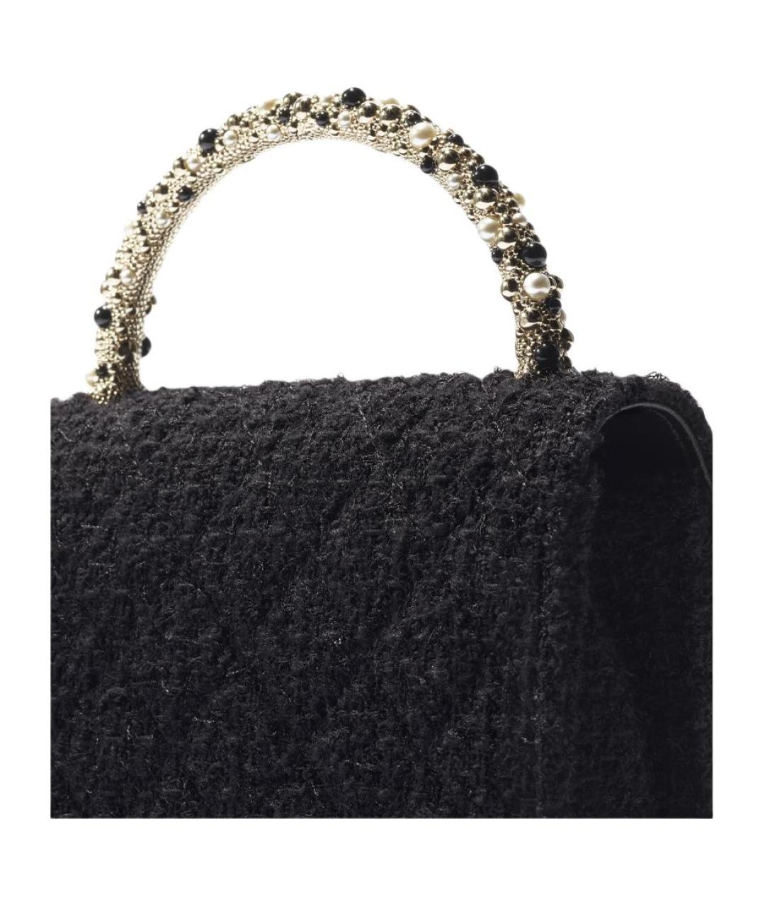 CHANEL Черная сумка через плечо, фото 4