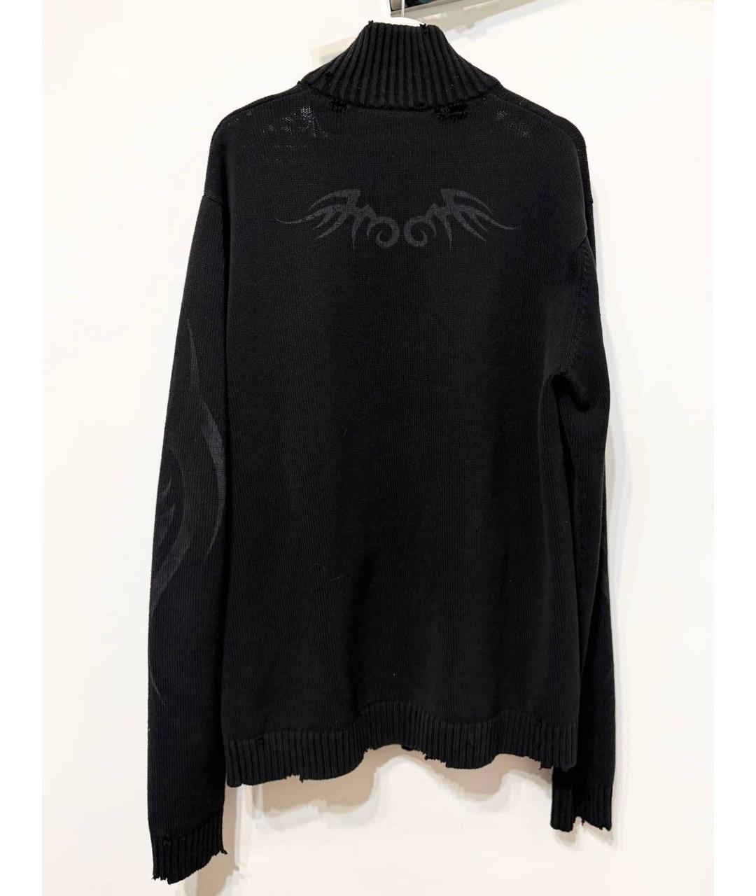 BALENCIAGA Антрацитовый кардиган, фото 2