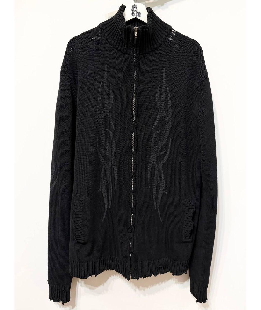 BALENCIAGA Антрацитовый кардиган, фото 9