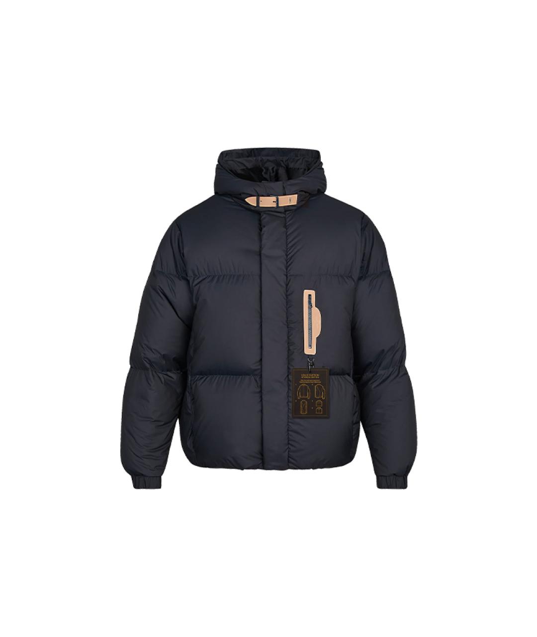 LOUIS VUITTON Темно-синий пуховик, фото 1