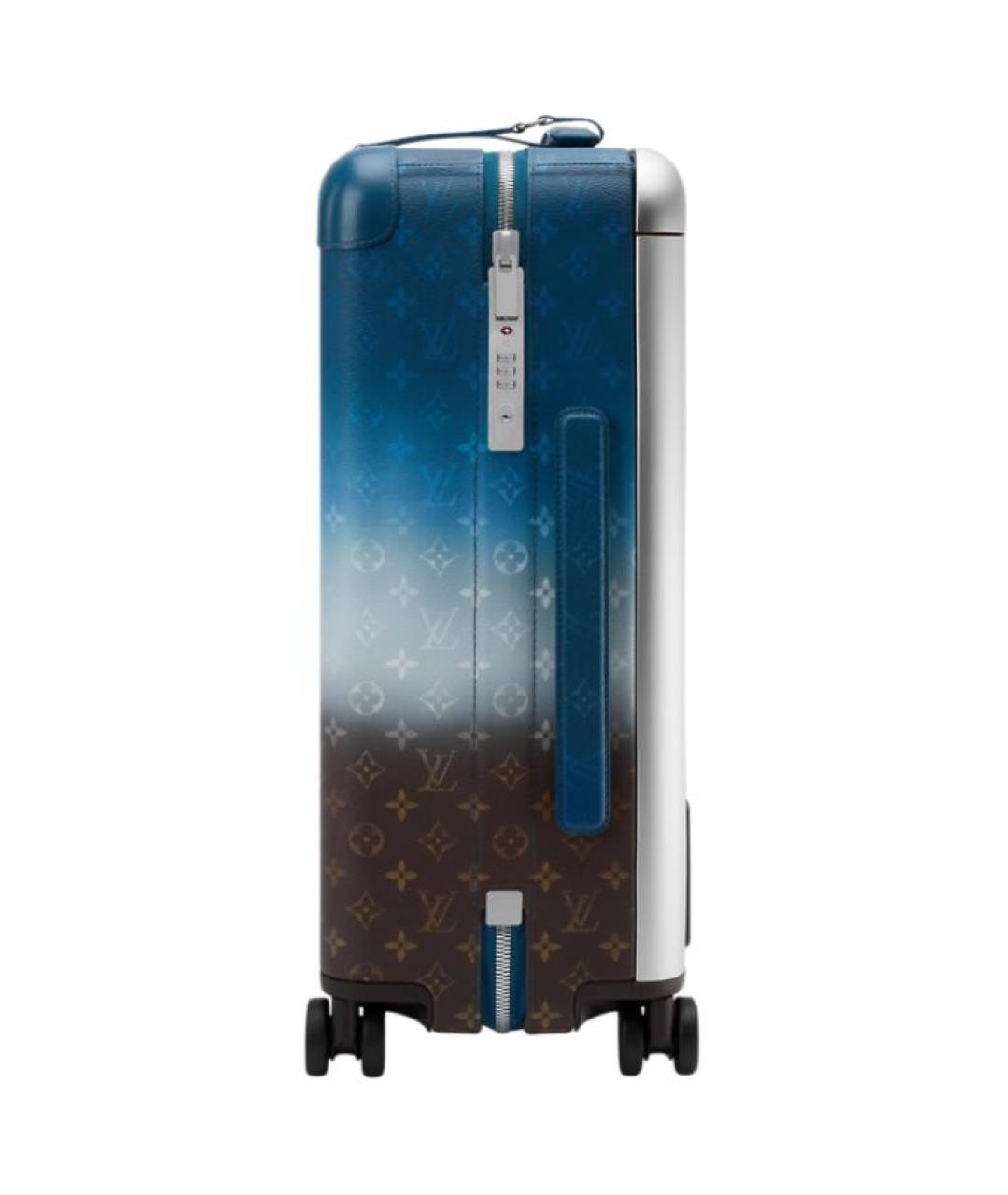 LOUIS VUITTON Синий чемодан, фото 3