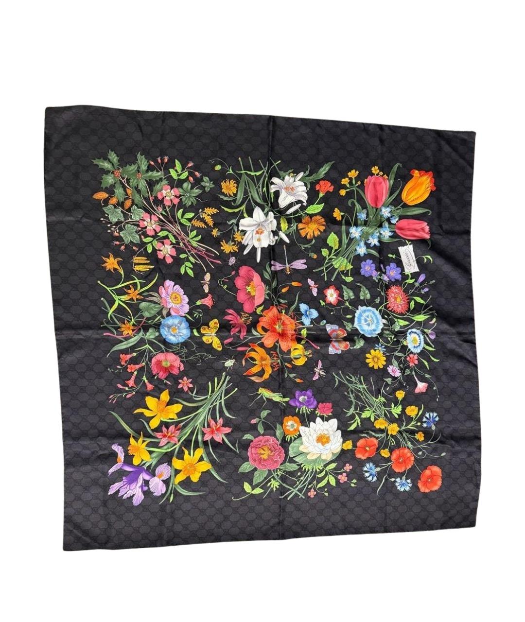 GUCCI Мульти шелковый платок, фото 1