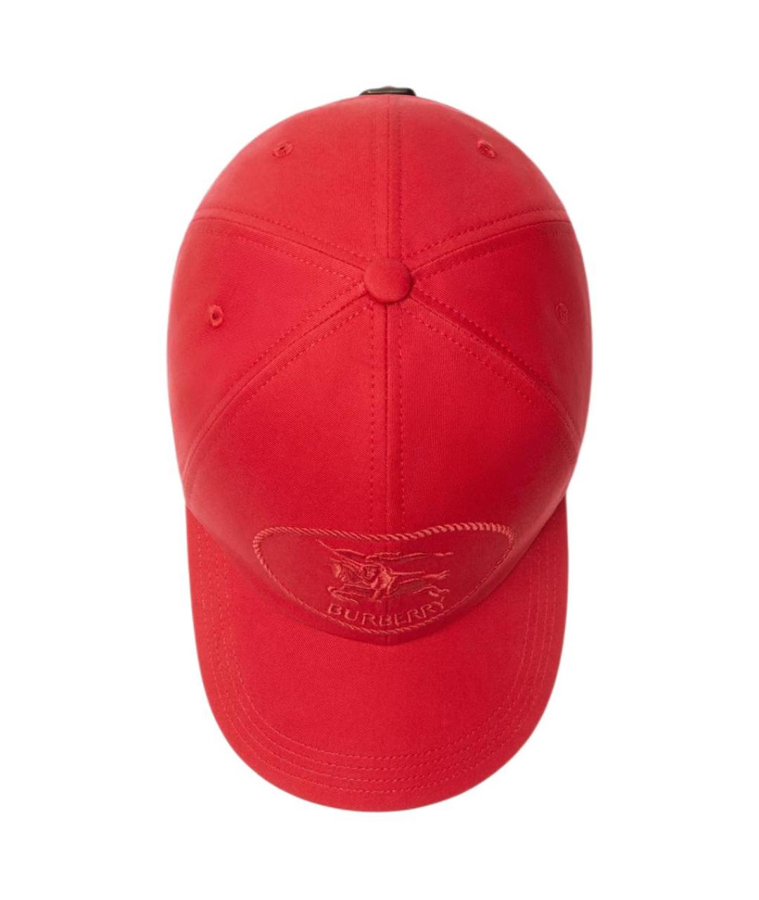 BURBERRY Красная кепка/бейсболка, фото 2