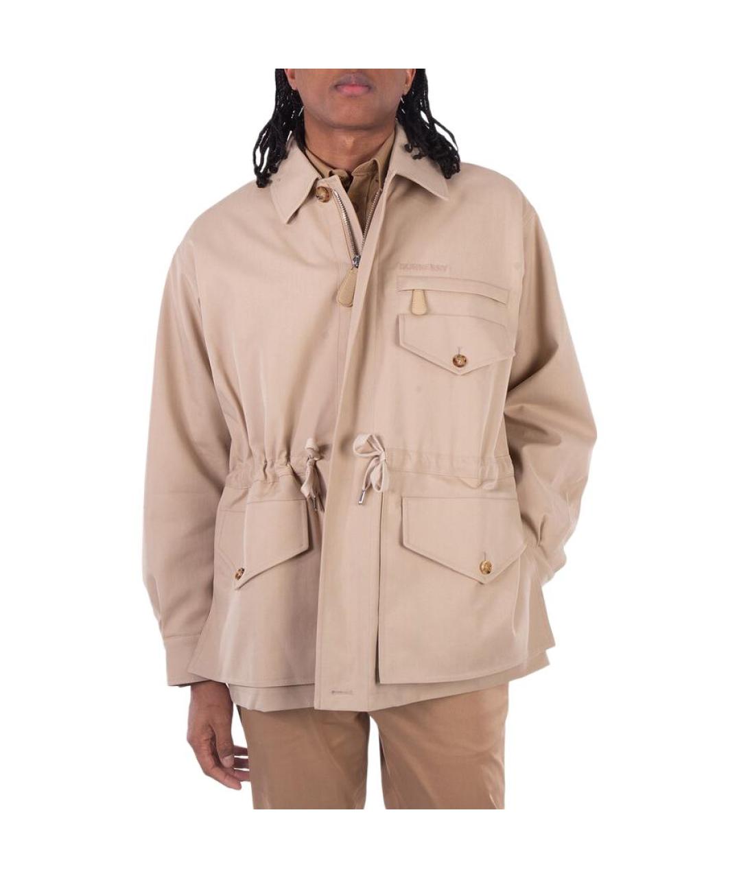 BURBERRY Бежевая куртка, фото 3