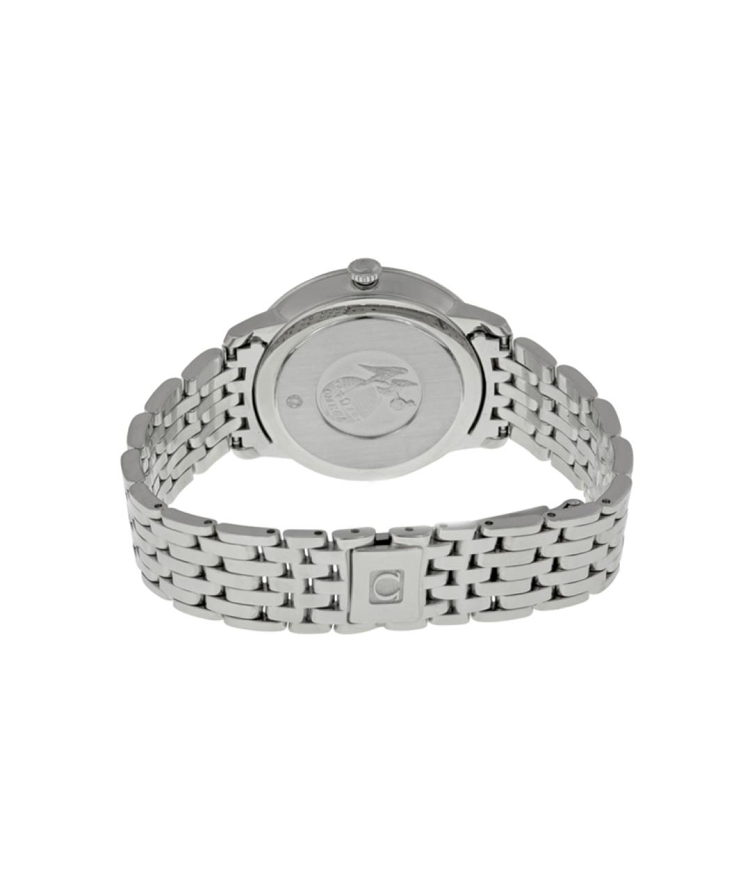 OMEGA Серебряные металлические часы, фото 3