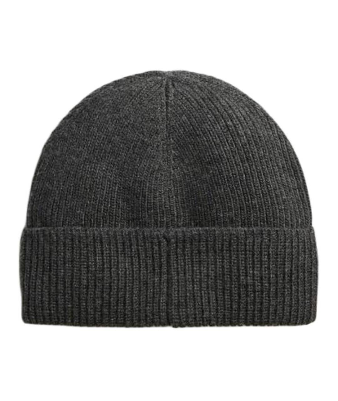 POLO RALPH LAUREN Серая шапка, фото 2