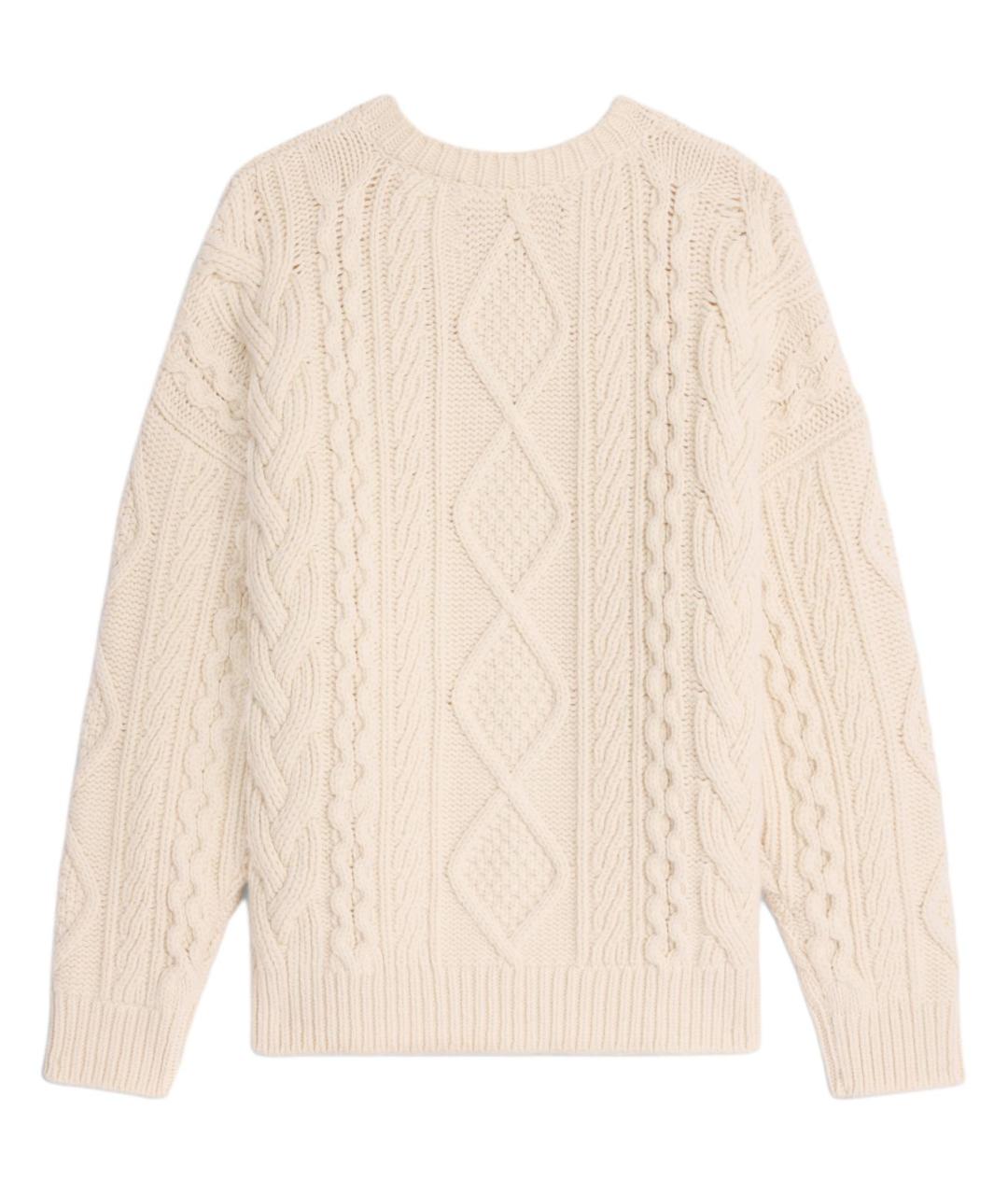 CELINE Бежевый джемпер / свитер, фото 2