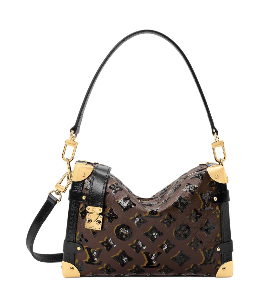 LOUIS VUITTON Коричневая сумка через плечо, фото 1