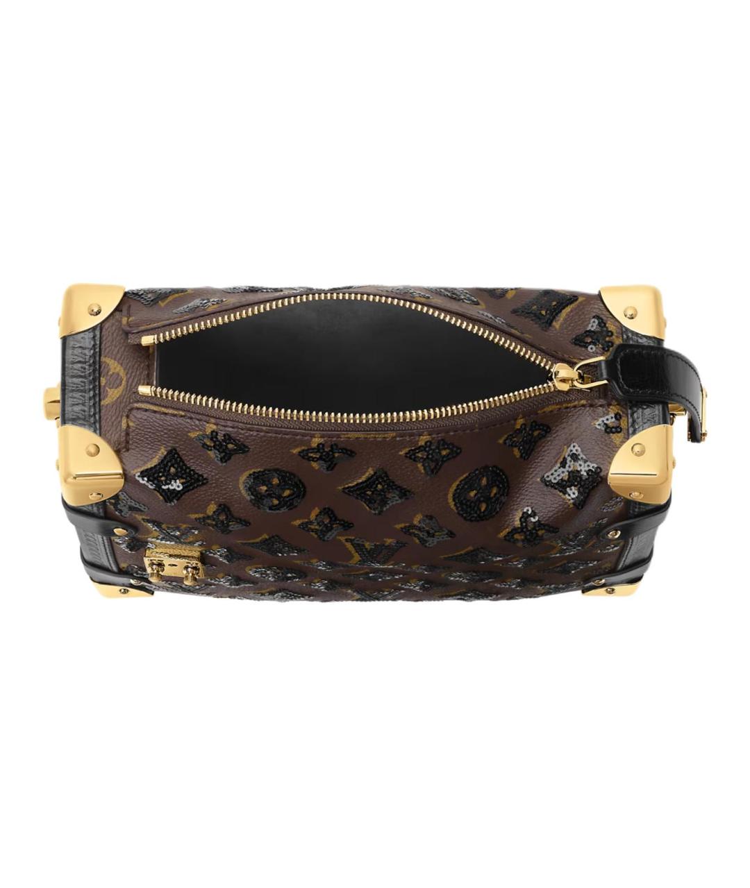 LOUIS VUITTON Коричневая сумка через плечо, фото 4