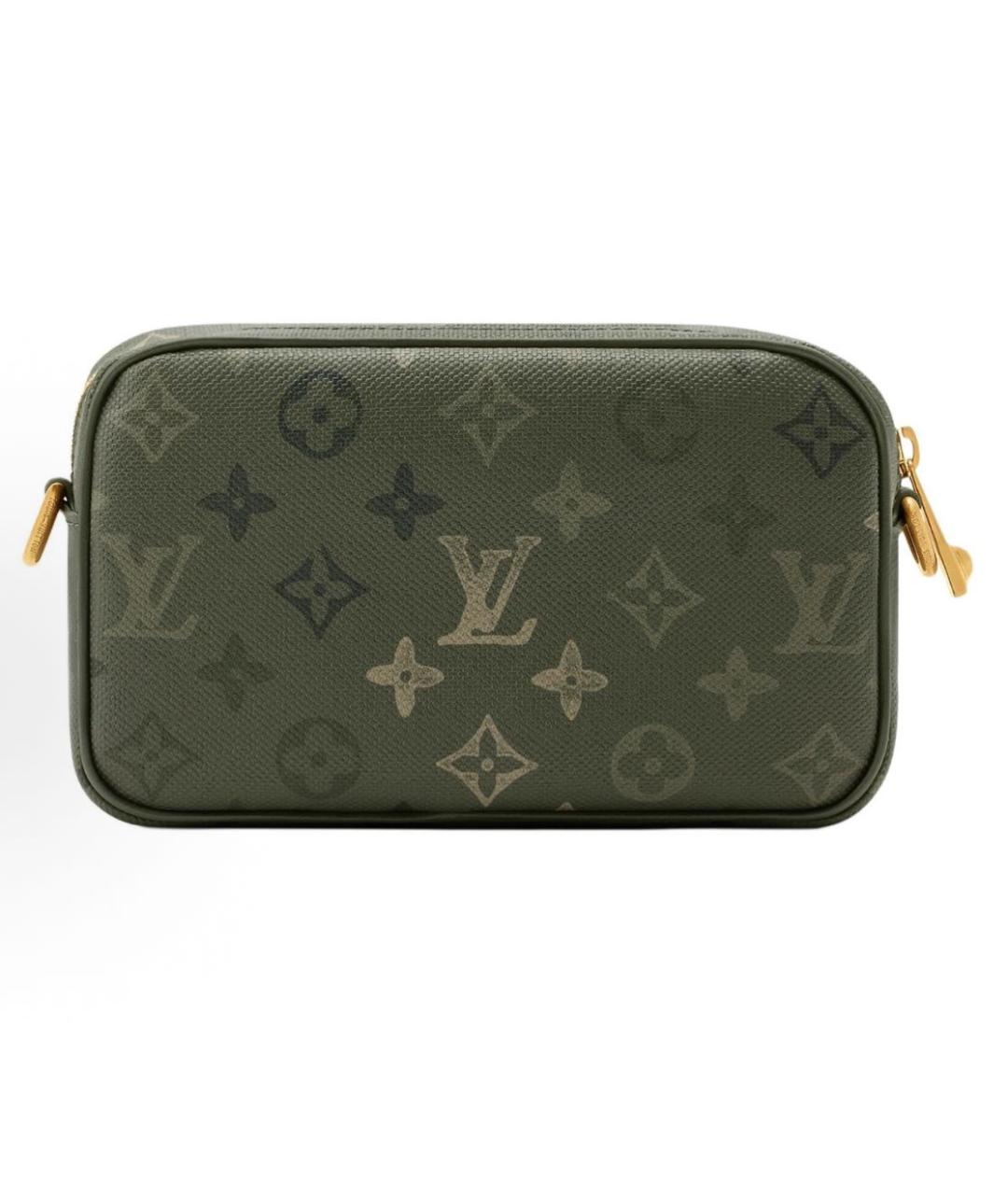 LOUIS VUITTON Хаки косметичка, фото 3