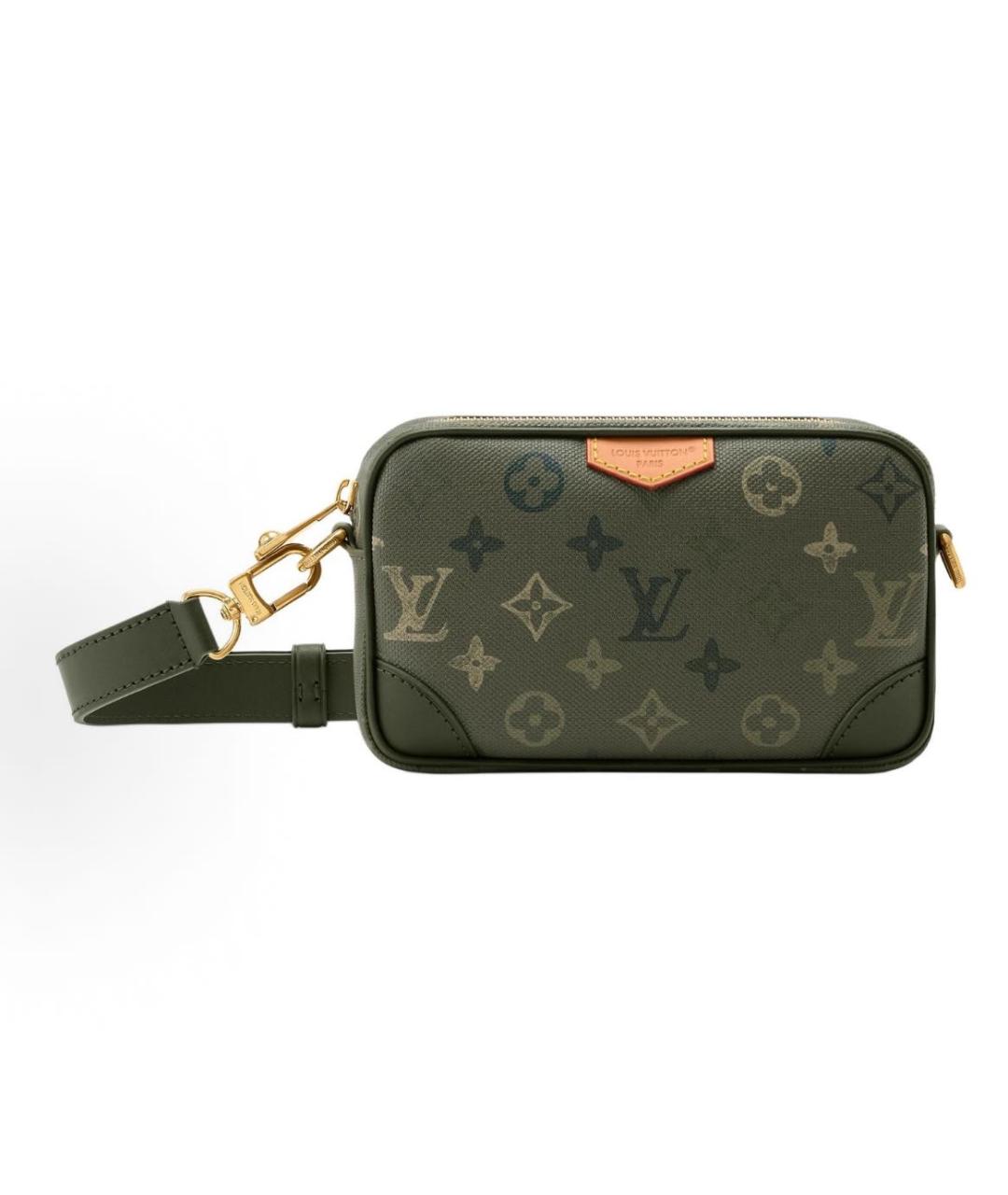 LOUIS VUITTON Хаки косметичка, фото 5