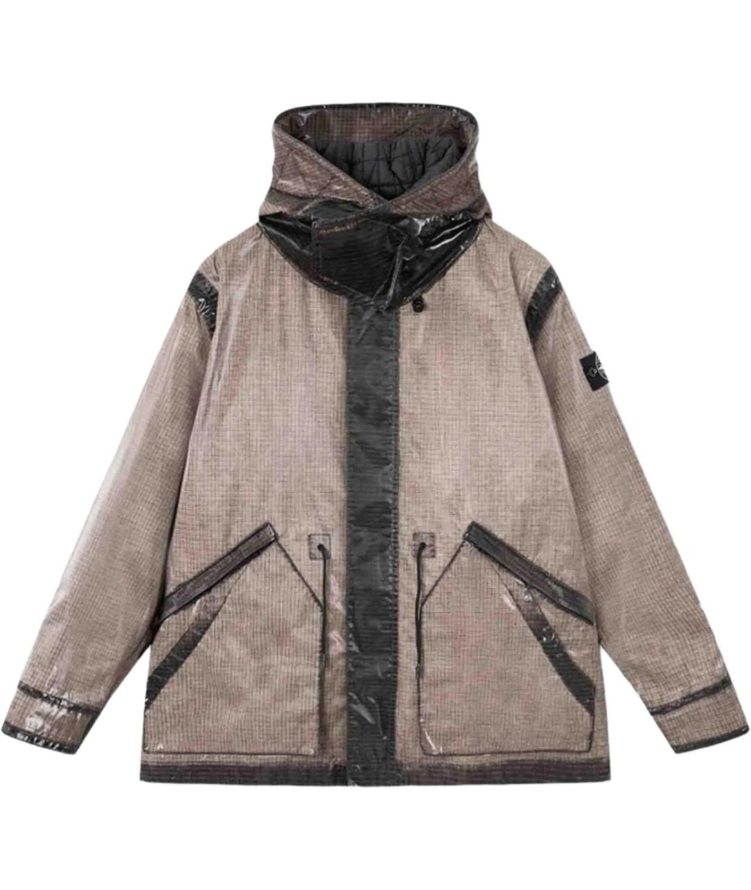 STONE ISLAND Коричневое пальто, фото 1