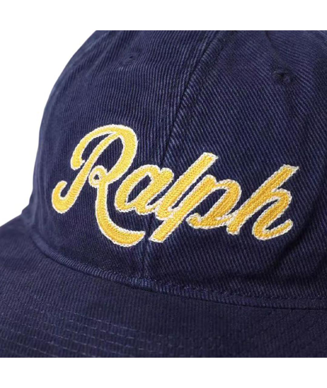 POLO RALPH LAUREN Синяя хлопковая кепка, фото 2