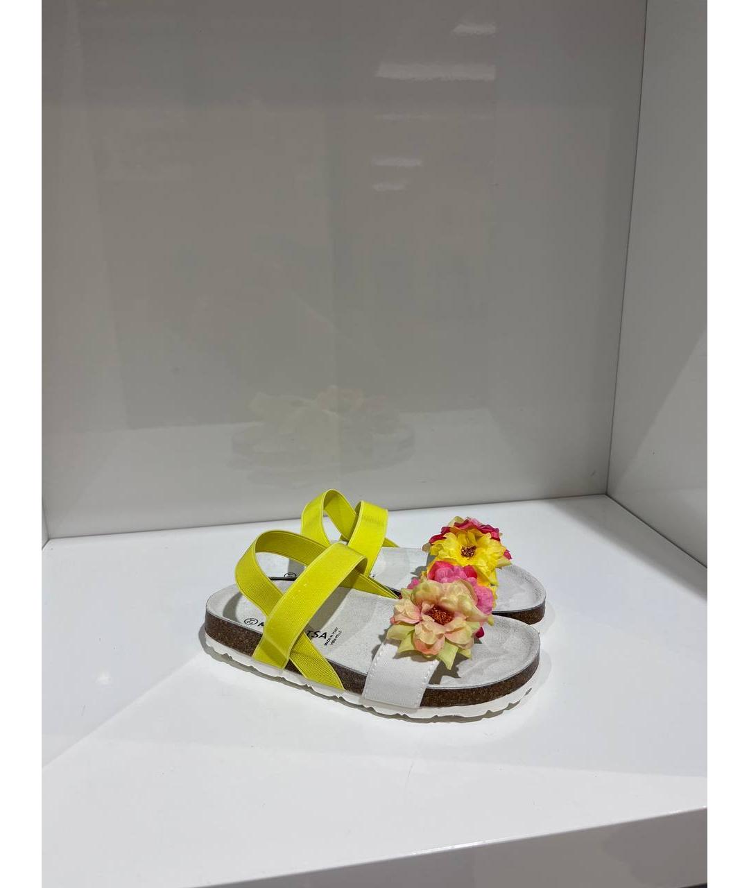 MONNALISA Мульти сандалии и шлепанцы, фото 4