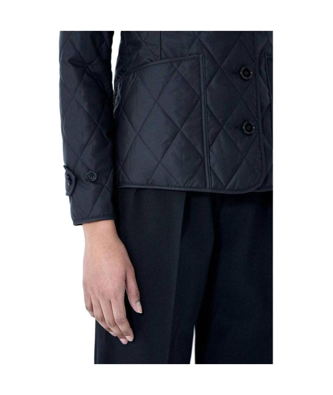 BURBERRY Черная куртка, фото 2