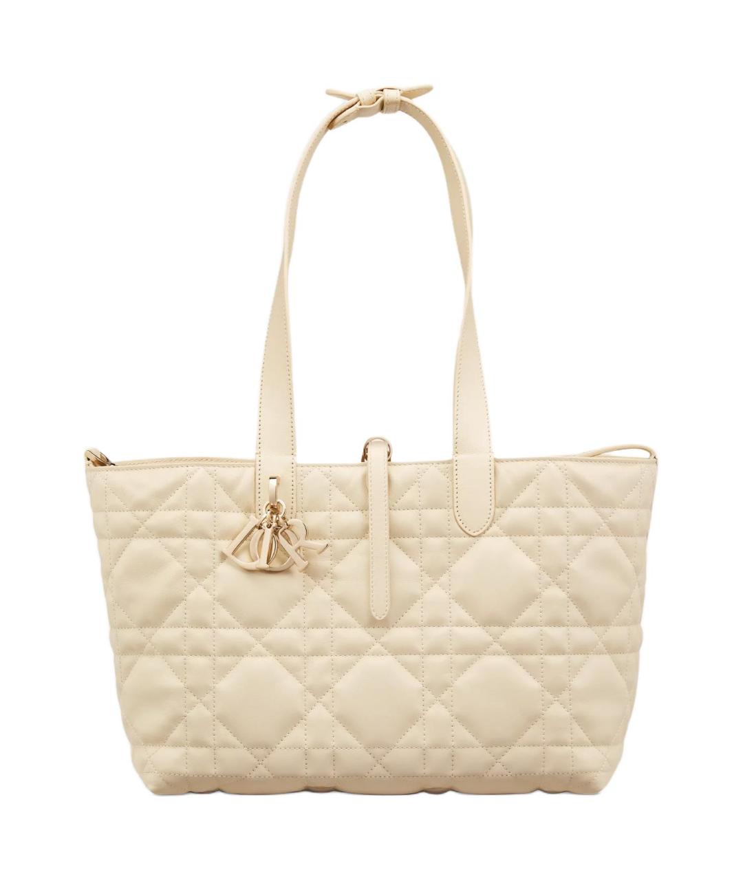 CHRISTIAN DIOR Бежевая сумка через плечо, фото 3