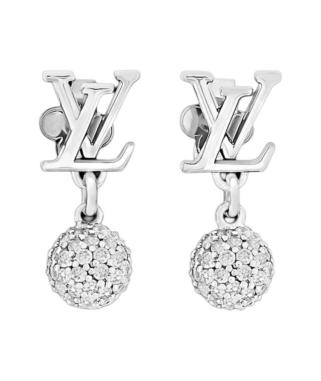 LOUIS VUITTON Серебряные серьги, фото 1