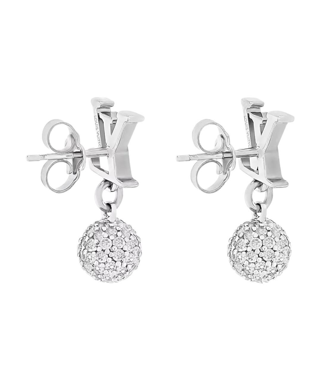 LOUIS VUITTON Серебряные серьги, фото 3