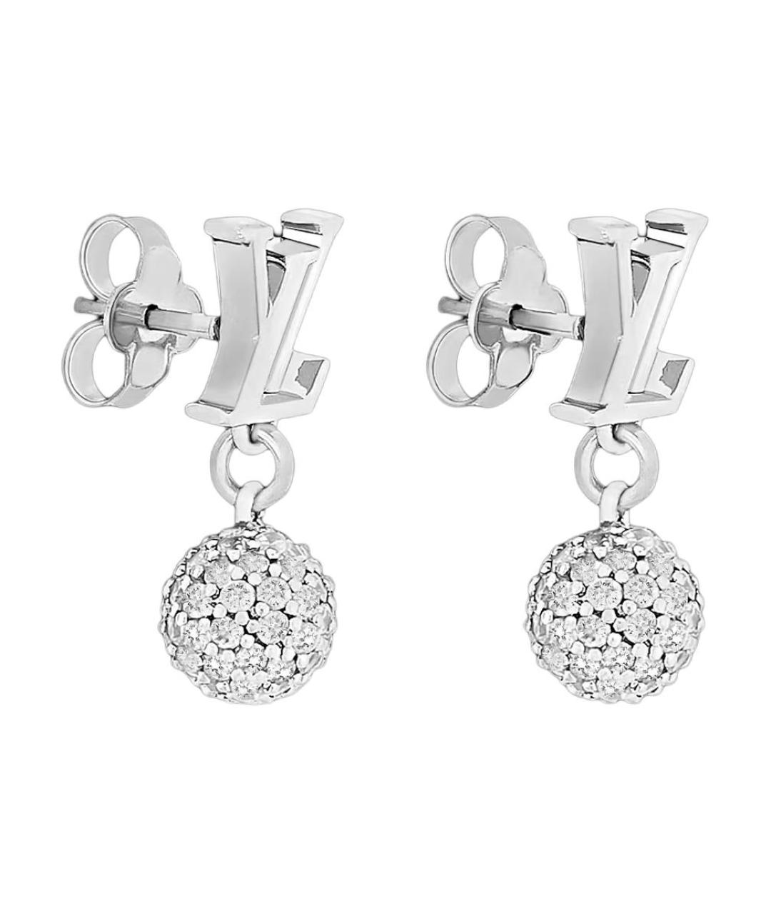 LOUIS VUITTON Серебряные серьги, фото 2