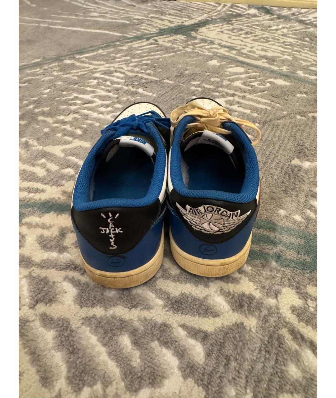 CACTUS JACK BY TRAVIS SCOTT Мульти кожаные низкие кроссовки / кеды, фото 4