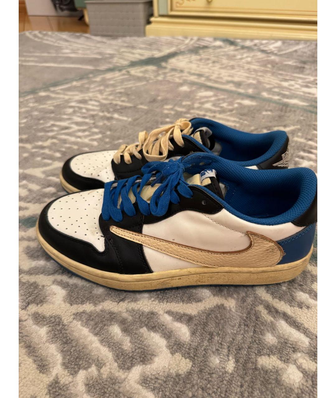 CACTUS JACK BY TRAVIS SCOTT Мульти кожаные низкие кроссовки / кеды, фото 7