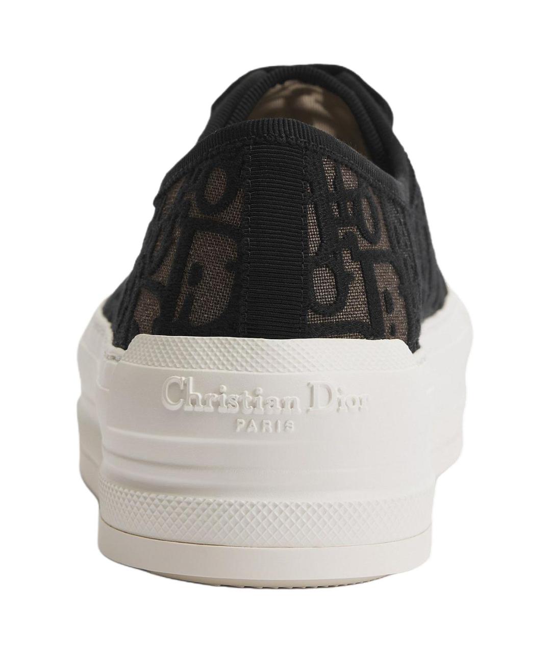 CHRISTIAN DIOR Черные кеды, фото 4