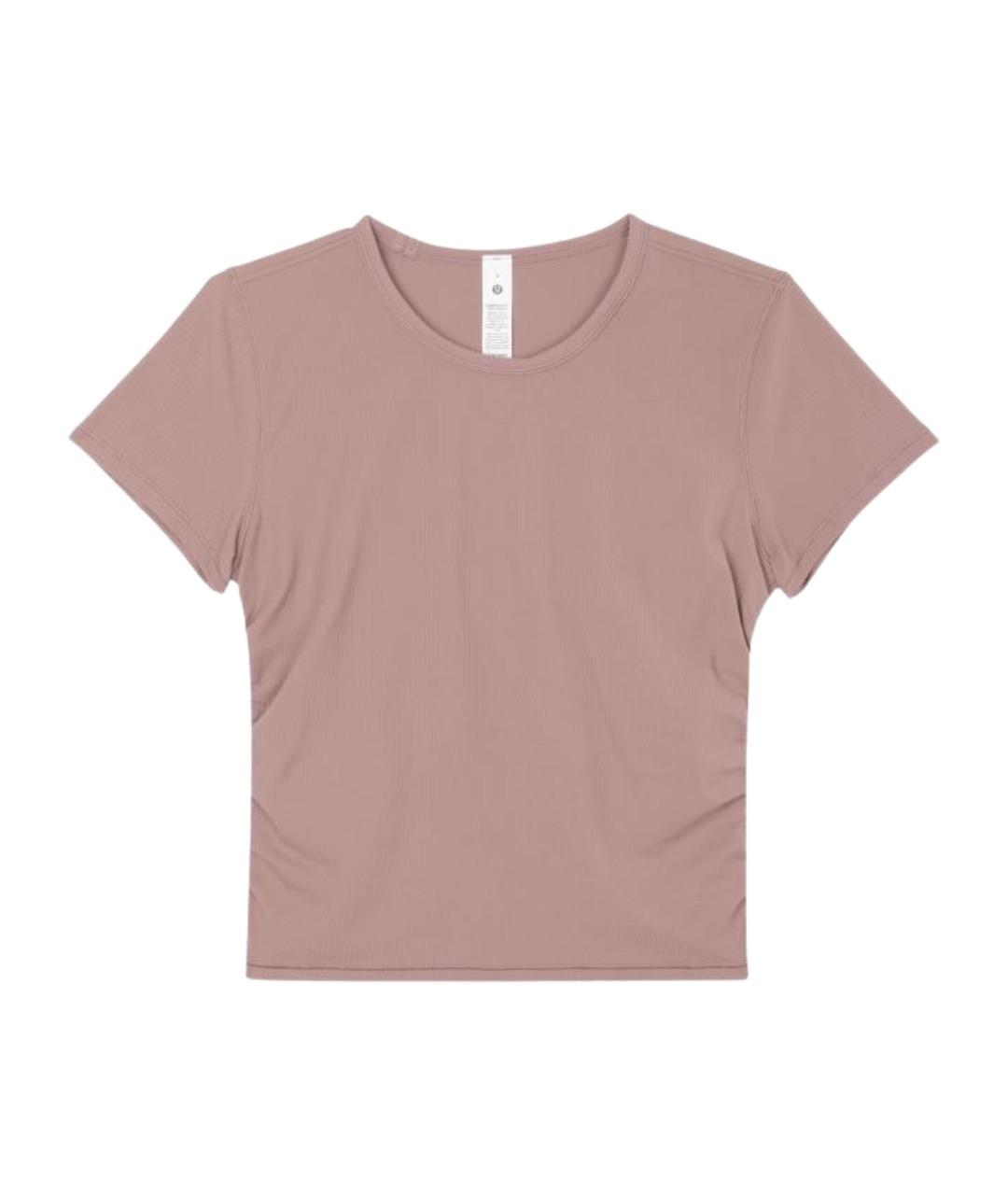 Lululemon Розовая футболка, фото 1