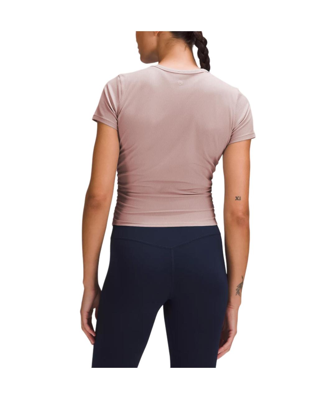 Lululemon Розовая футболка, фото 4