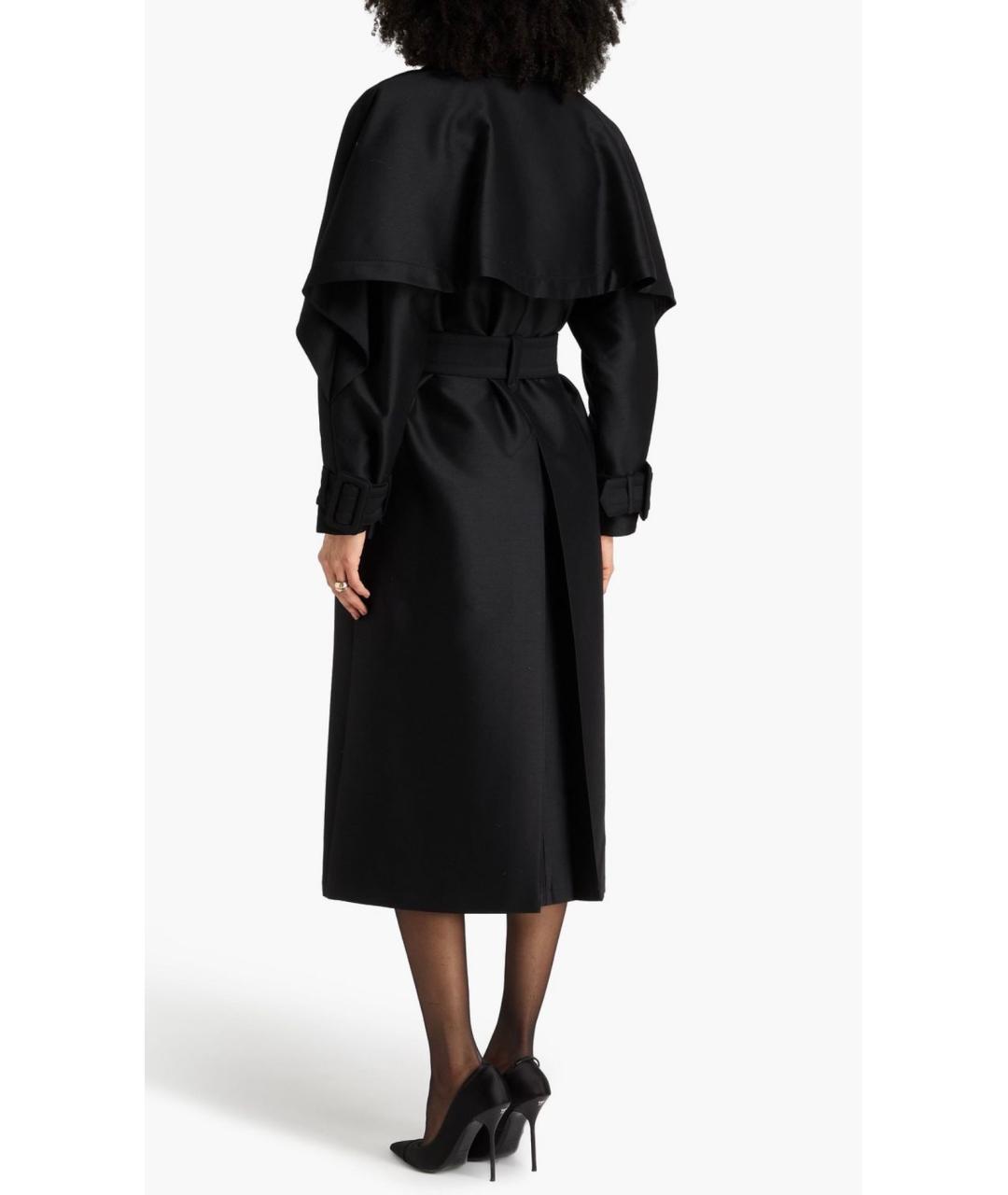 ZIMMERMANN Черный шерстяной тренч/плащ, фото 3