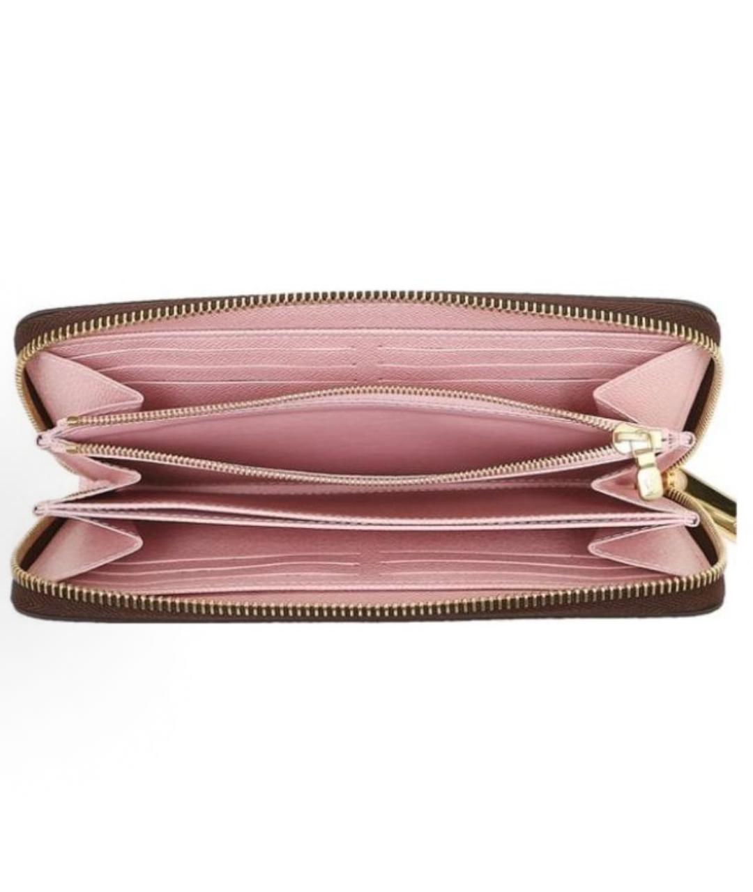 LOUIS VUITTON Коричневый кардхолдер, фото 4