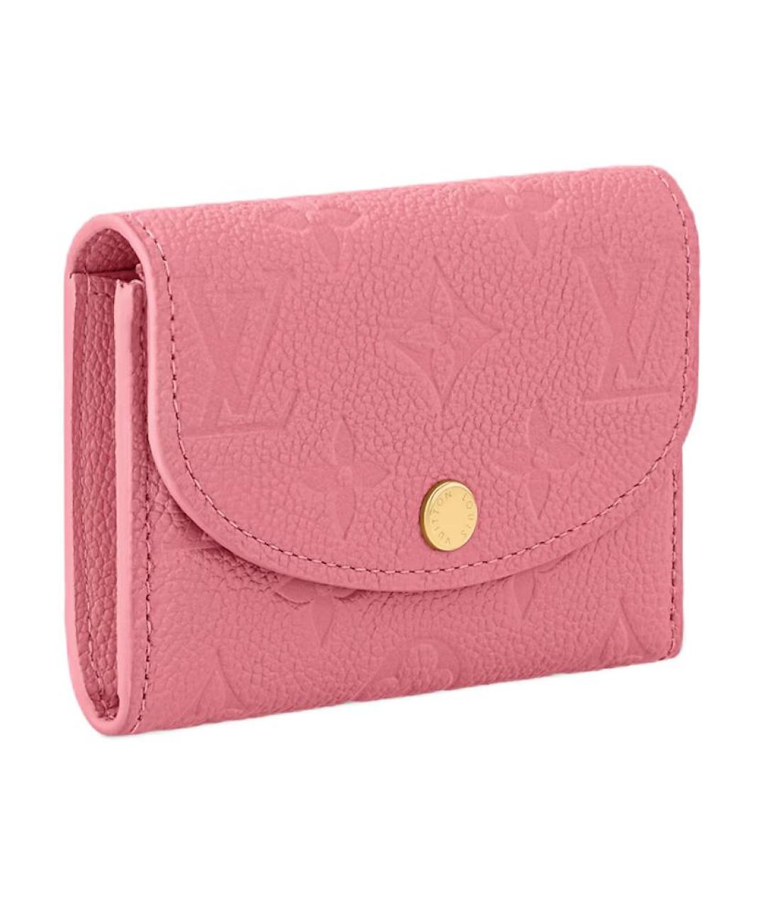 LOUIS VUITTON Розовый кошелек, фото 2