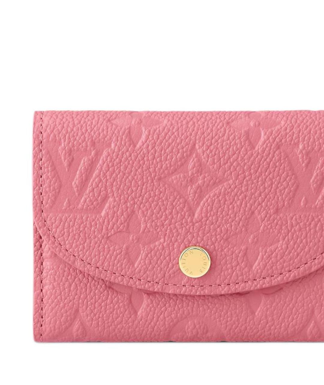 LOUIS VUITTON Розовый кошелек, фото 5
