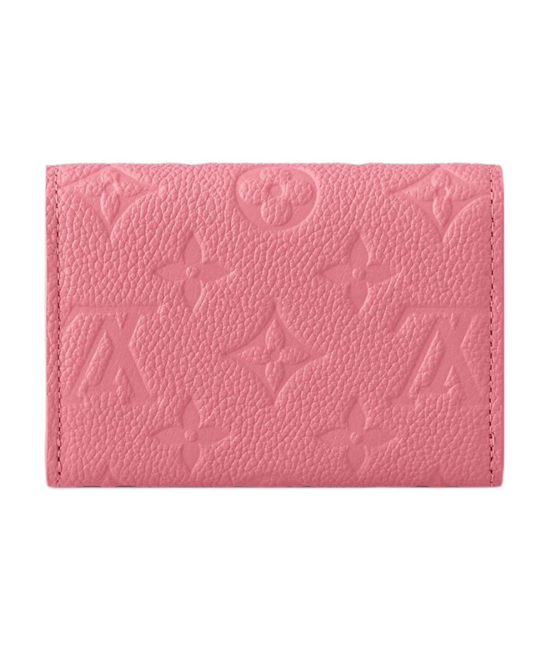 LOUIS VUITTON Розовый кошелек, фото 3