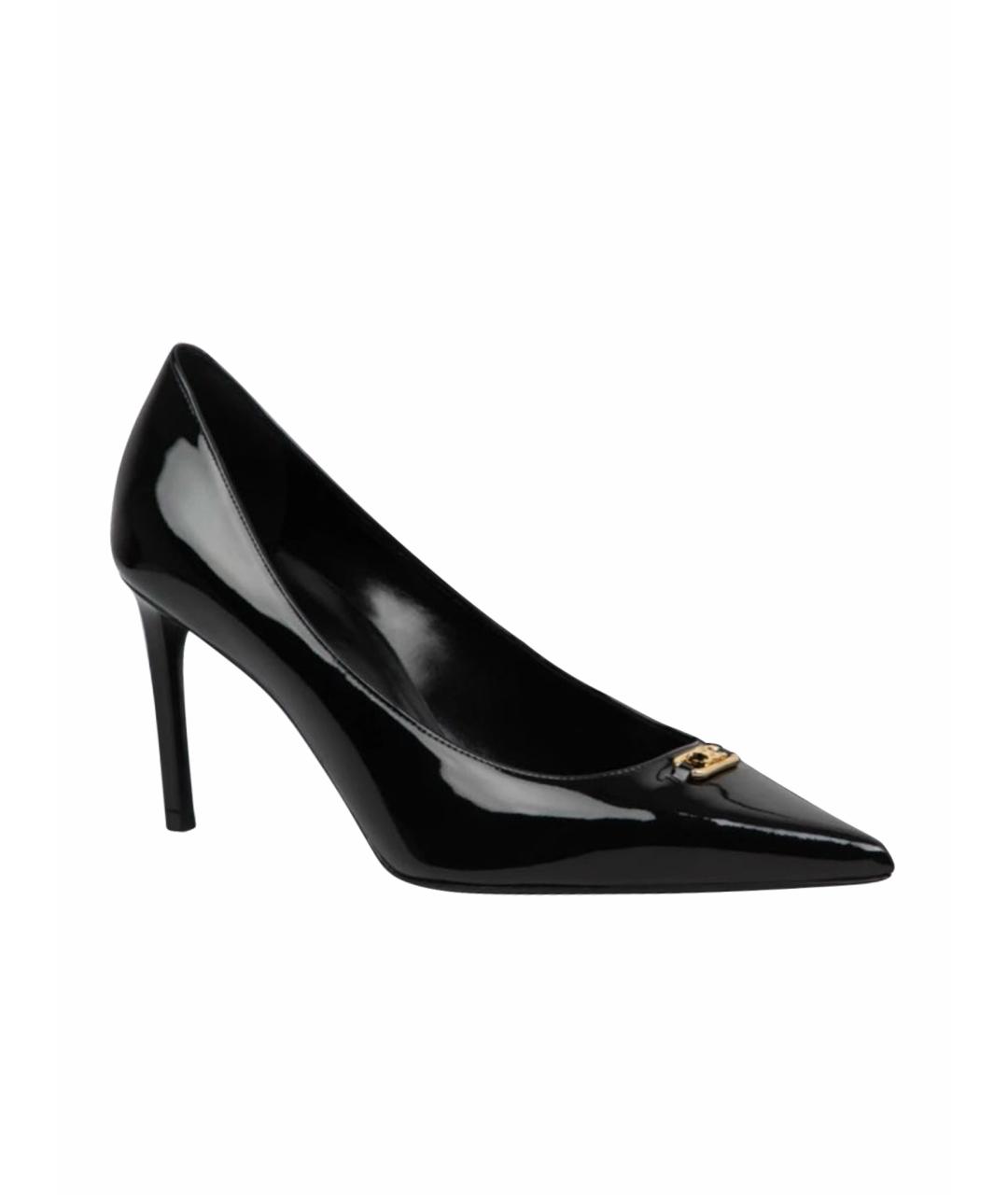 CELINE Черные туфли из лакированной кожи, фото 1