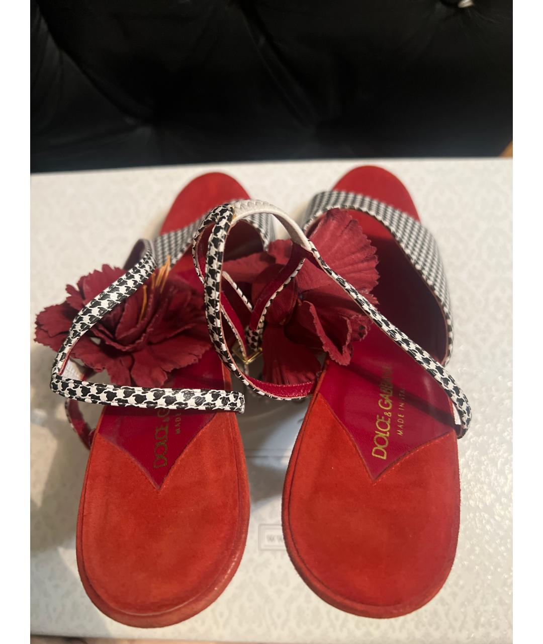 DOLCE&GABBANA Мульти кожаные туфли, фото 3