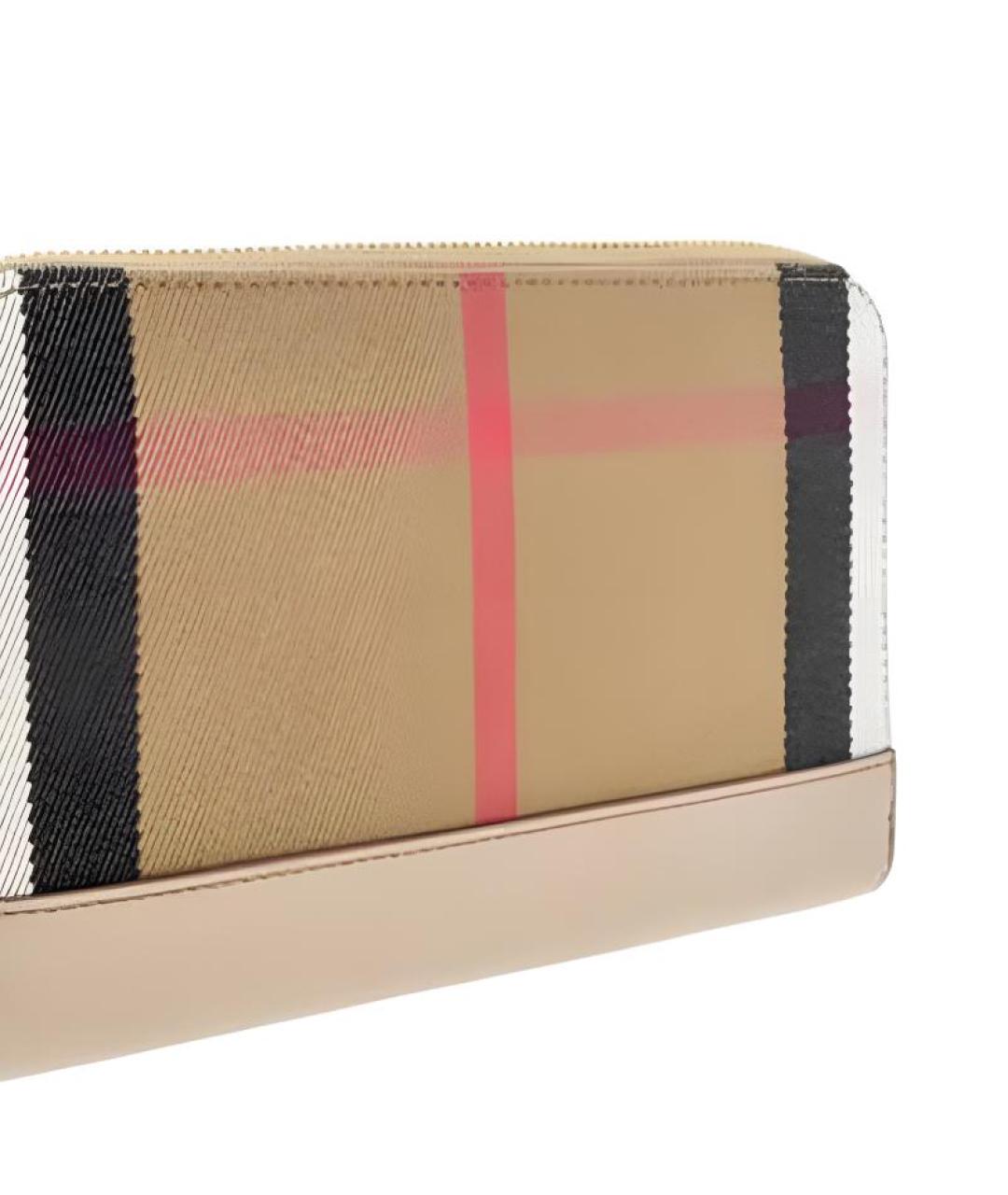 BURBERRY Бежевый кошелек, фото 5