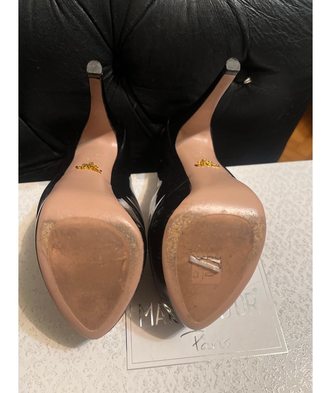 PRADA Черные туфли из лакированной кожи, фото 5