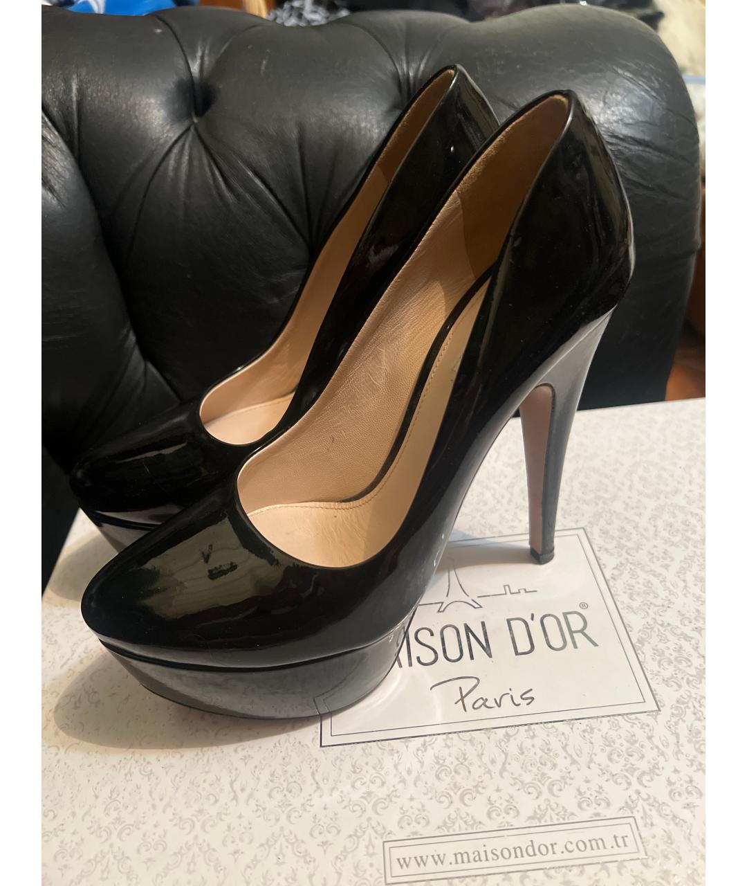 PRADA Черные туфли из лакированной кожи, фото 6