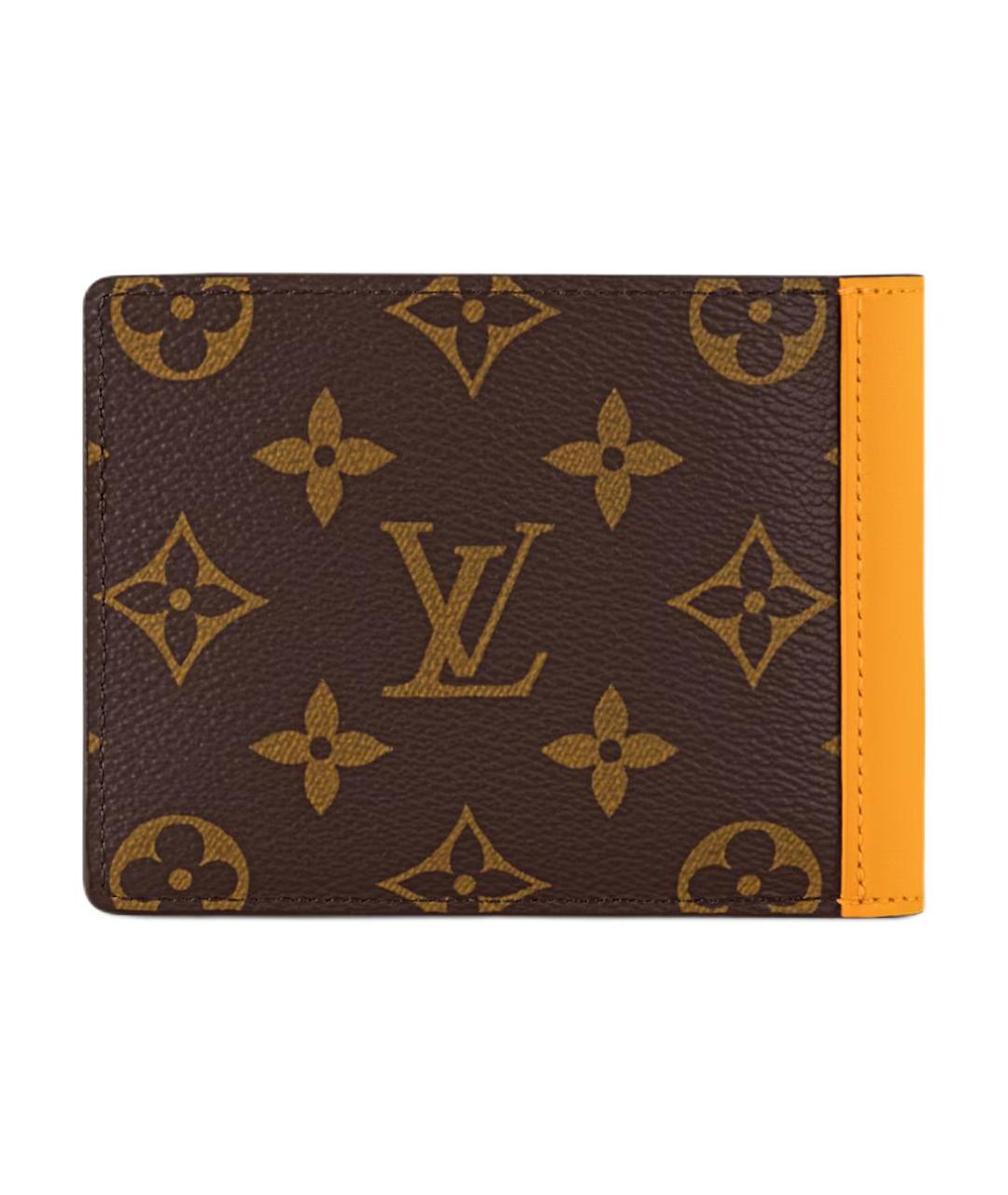 LOUIS VUITTON Коричневый кошелек, фото 3