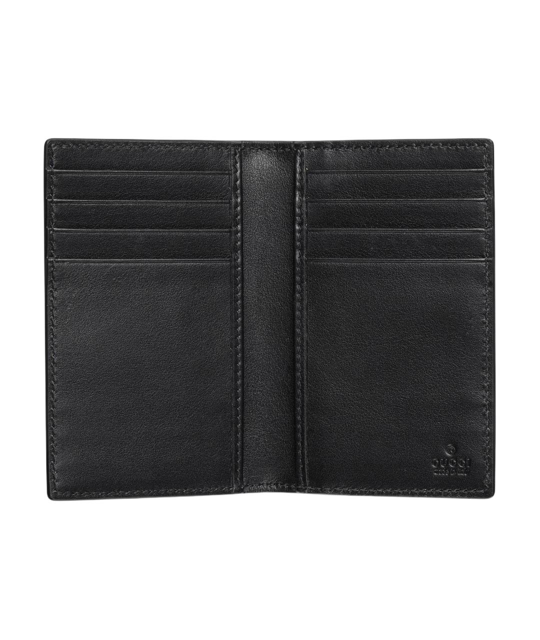 GUCCI Черный кожаный кардхолдер, фото 4