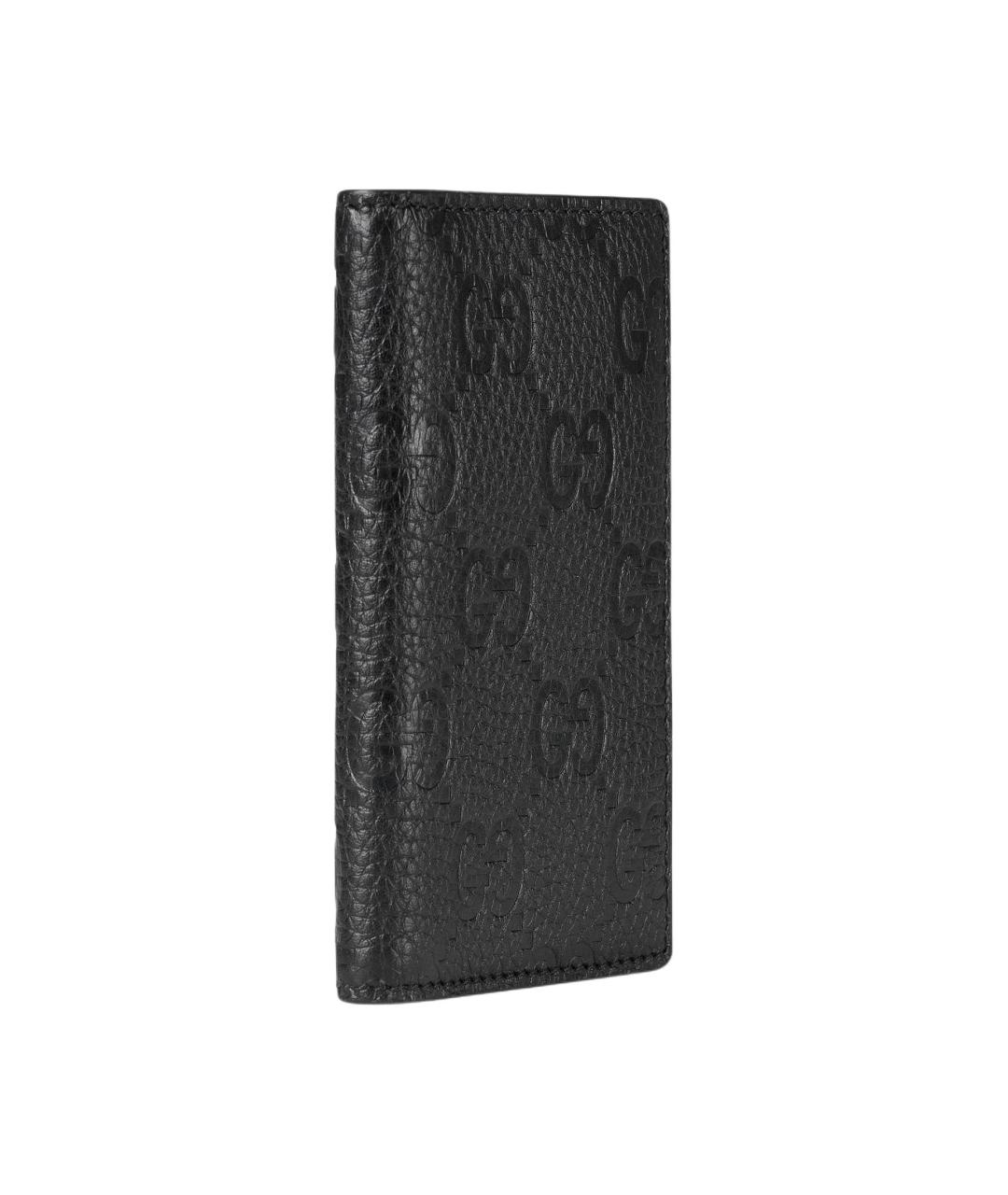 GUCCI Черный кожаный кардхолдер, фото 2