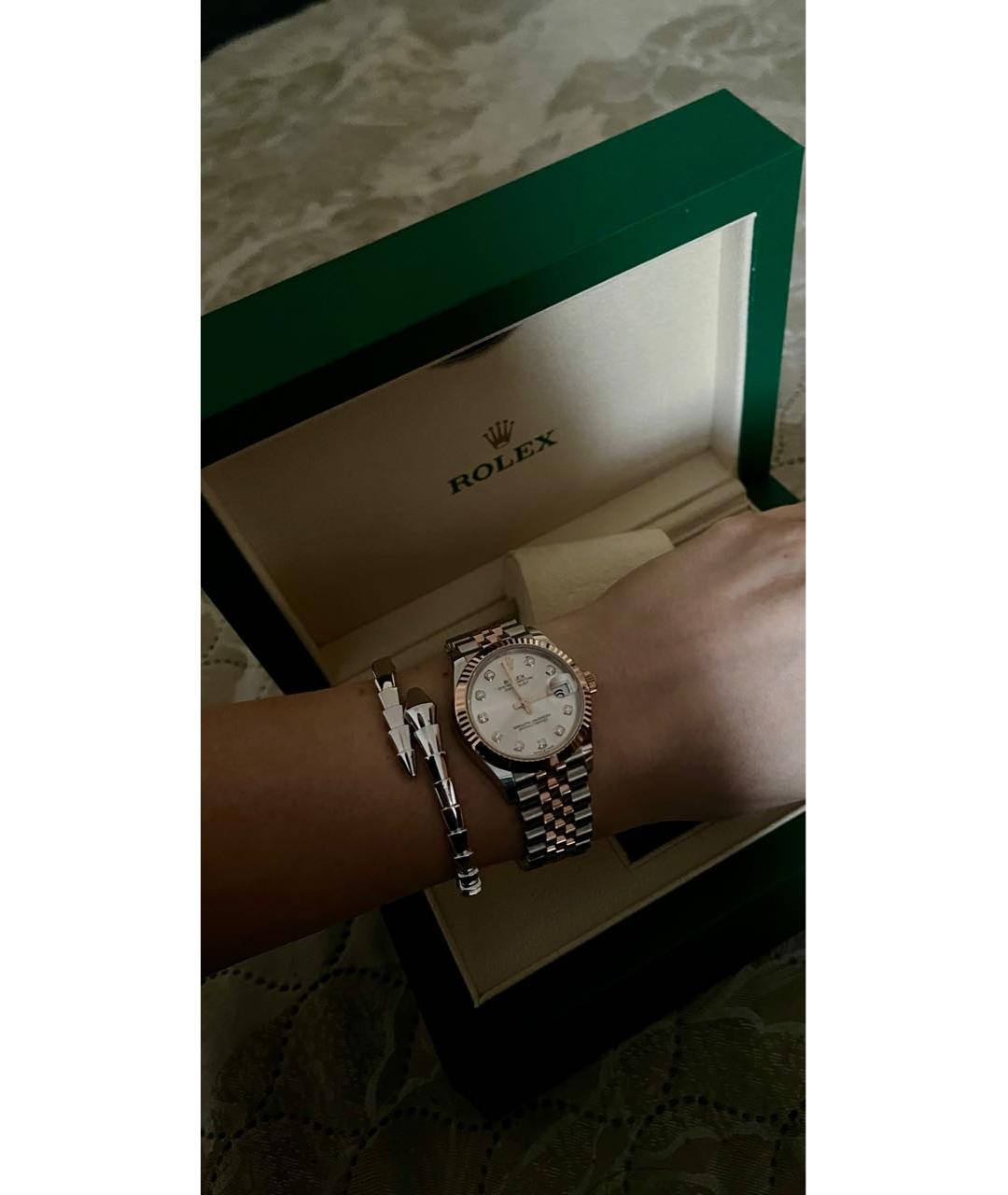 BVLGARI Серебрянный браслет из белого золота, фото 6