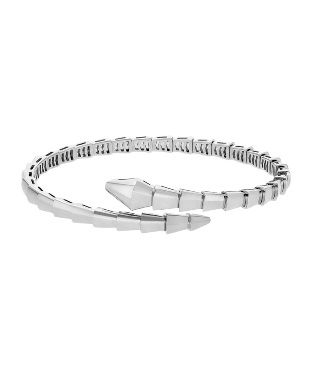 BVLGARI Серебрянный браслет из белого золота, фото 1