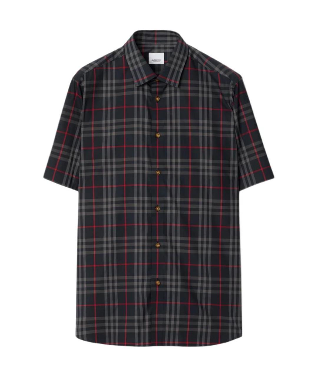 BURBERRY Мульти хлопковая кэжуал рубашка, фото 1